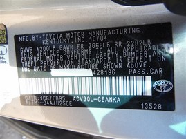 2005 Toyota Camry LE Silver 2.4L AT #Z22905
